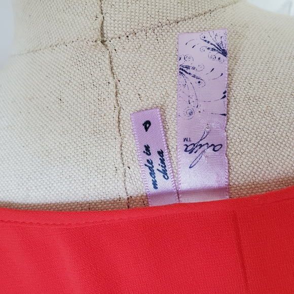 ZIPPER FRONT RUFFLE DRESS - Picture 7 of 8